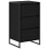 VidaXL vidaXL Sideboard Black Oak 42 x 36 x 75.5 cm Engineered Wood 2