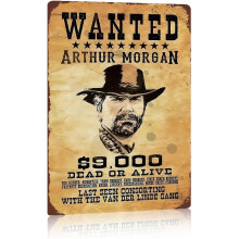 (Wanted, -) Highland-lehmä oletko kakkaamassa rautakyltti - 8x12in hauska rustiikkinen kylpyhuoneen seinäkoriste