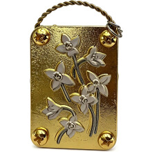 (Daffodil, -) Minikukkaprässisetti, kannettava metalliavaimenperäprässi, 1.96" x 1.37" luontokävelyihin ja askarteluun