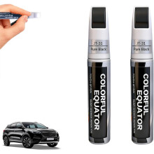 (Black, -) 2 Pcs Car Paint Touch Up Pen, Car Paint Scratch Repair Pen, Professional Automotive Scratch Repair, Fast Dry Easy Use