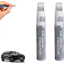 (Grey, -) 2 Pcs Car Paint Touch Up Pen, Car Paint Scratch Repair Pen, Professional Automotive Scratch Repair, Fast Dry Easy Use