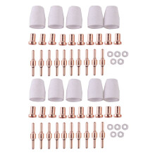 for PT-31 -40 Plasma Cutter Cutting Torch Consumables KIT Extended 60Pcs