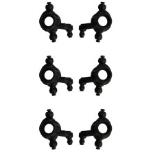 6Pcs Front Steering Cup SJ01 for Xinlehong Hosim Q901 Q902 Q903 9130 9136 9137 1/16 RC Car Spare Parts Accessories