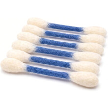 (Blue, -) 6er Wattestäbchen Katzen Spielzeug mit Katzenminze, Riesen langlebig Kitten Kau Sticks