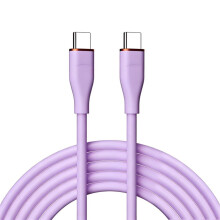 Cabo duplo tipo C para carregamento e dados de 60 W com carregamento rápido compatível com telemóveis e tablets_M