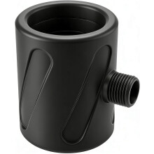 (Black, -) Cabezal ducha masajeador hombre baño calefactado mano diseño agujero grueso hogar baño