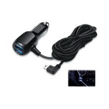 Carregador para automóvel de carregamento ultrarrápido, cabo universal para isqueiro e porta USB_M
