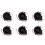 6Pcs 75mm x 30mm  12V 0.36A 2Pin Computer PC Blower Cooling Fan 1