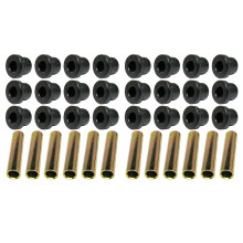 2 Set Rear Leaf Spring for Club Car Gas Electric Cart Bushing and Sleeve Kit, 1015583 1012303 1992