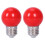 2X E27 3W 6 SMD LED  Saving Globe Bulb Light Lamp AC 110-240V, Red 1