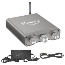Sienwiny Carte D'Amplificateur de Puissance  YS-HM5 2 X 220 W, Module D'Amplificateur Audio Numérique  5.4 KTV, Prise US