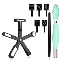 Nagelmagnet-Set mit Katzenaugenmotiv, 3-in-1- und 6-in-1-Multifunktionswerkzeug für DIY-Nagelkunst