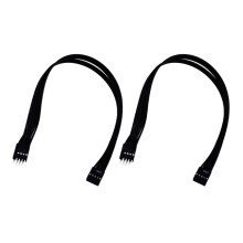 2X Motherboard Mainboard 9Pin USB 2.0 Male to Female Extension Dupont Data Cable Cord Wire for PC DIY, 30cm