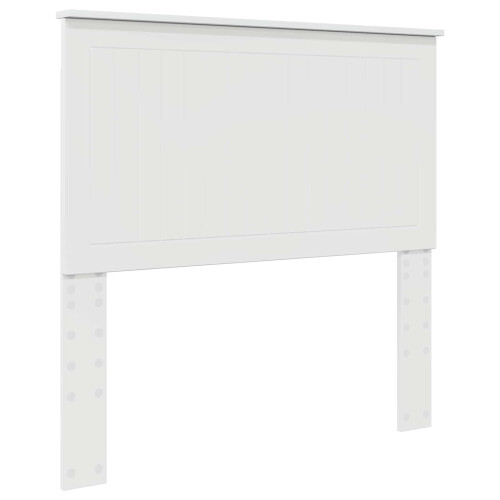 VidaXL vidaXL Headboard with Headboard Gloss White 100 cm Engineered wood 1