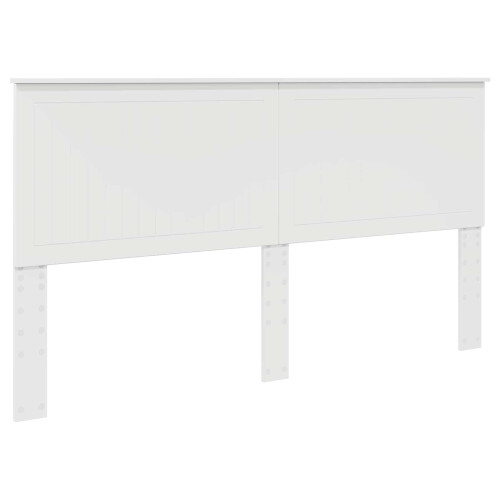 VidaXL vidaXL Headboard with Headboard White 180 cm Engineered wood 1