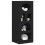 VidaXL vidaXL Sideboard Black 40 x 35 x 100.5 cm Engineered Wood 3