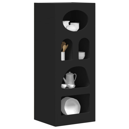 VidaXL vidaXL Sideboard Black 40 x 35 x 100.5 cm Engineered Wood 2