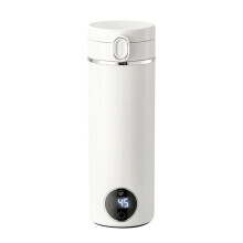 Portable Hinged Lid Electric Water Kettle Home Temperature Adjusting Pot Heating Tea Maker 306 Stainless Steel EU Plug