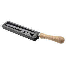 Iron Casting Molds Cast Ingot Metal Casting Metal Smelting Tool Gold Silver Melting Professional Smithing Tool 7inch