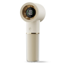 Handventilator, Tragbar, 6 Geschwindigkeitsstufen, Leistungsstarker -Ventilator, Wiederaufladbarer Akku, Taschen-Turboventilator mit Intelligenter