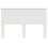 VidaXL vidaXL Headboard with Headboard White 150 cm Engineered wood 4
