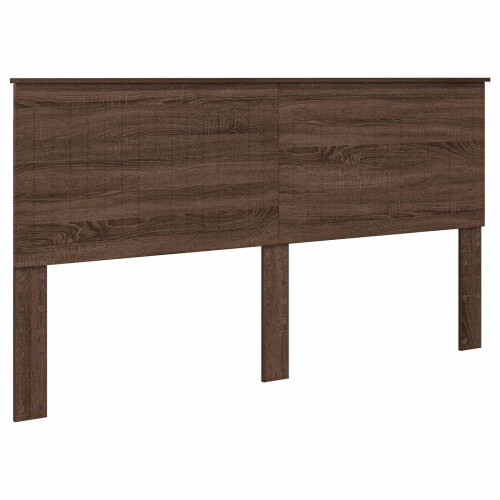 VidaXL vidaXL Headboard with Headboard Brown Oak 180 cm Engineered wood 1