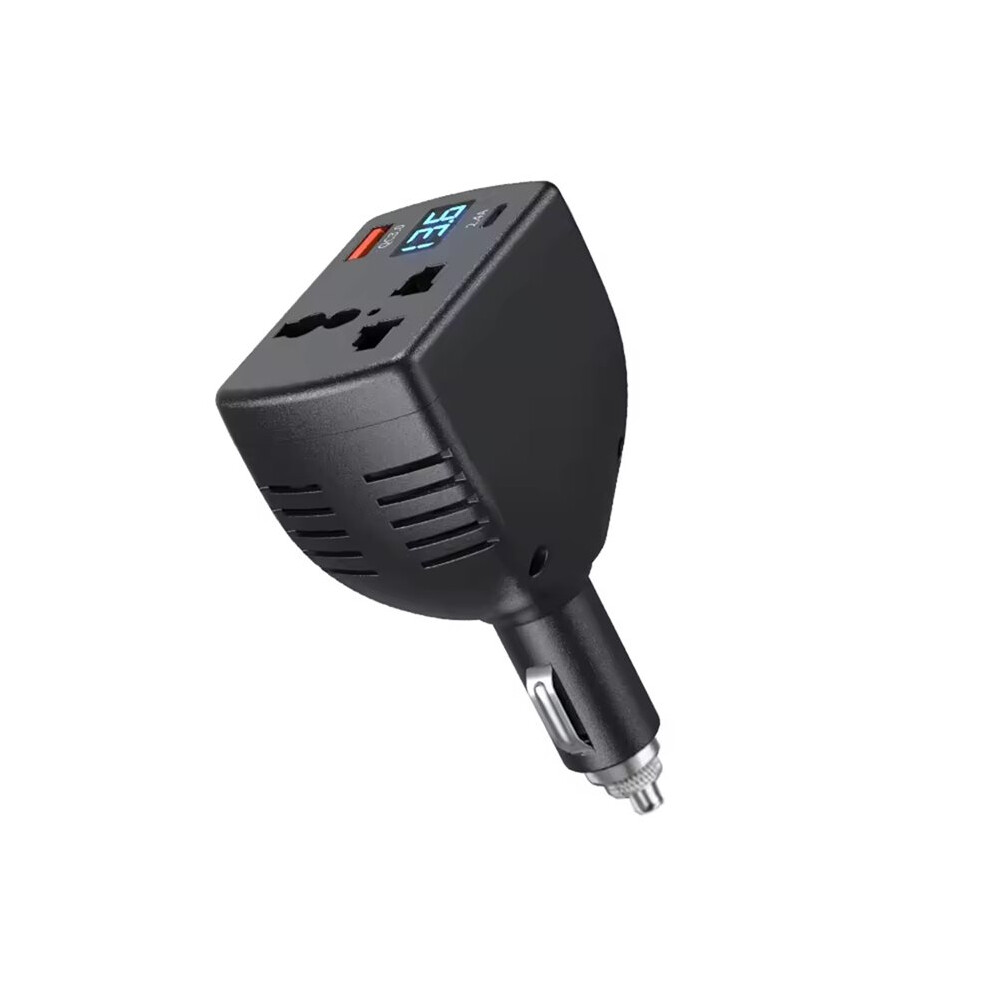 Auto Power Inverter 150W 12V To 220V With Usb Car Charger With Digital Voltage Display 6031151151239