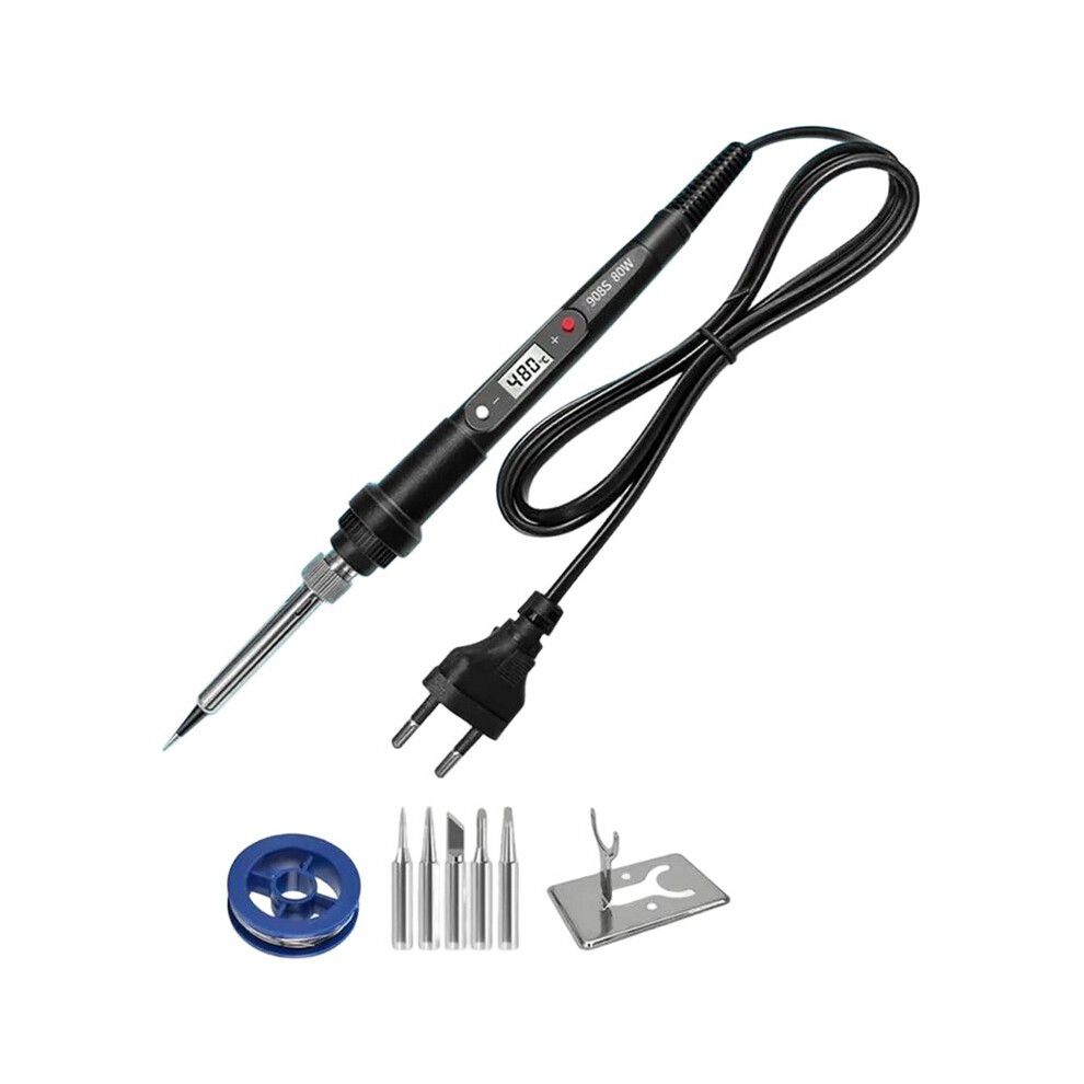 Adjustable Temperature Electric Soldering Iron Welding Solder Rework Station Heat Pencil Tips Repair Tools Eu Standard 6033967203188