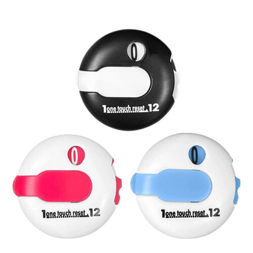 3pcs   Score Counter with Reset - Easy Attach to Scorekeeper Gloves, Compact Stroke Tracker for  Games