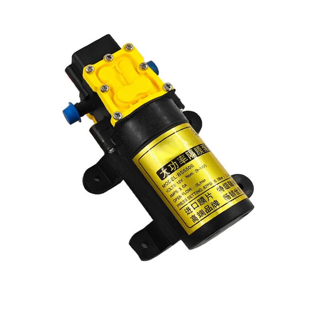 12V 8.0L Agricultural Electric Water Pump High Pressure Self-Priming Diaphragm Pump Pesticide Sprayer Pump Small Farming 4713399366294