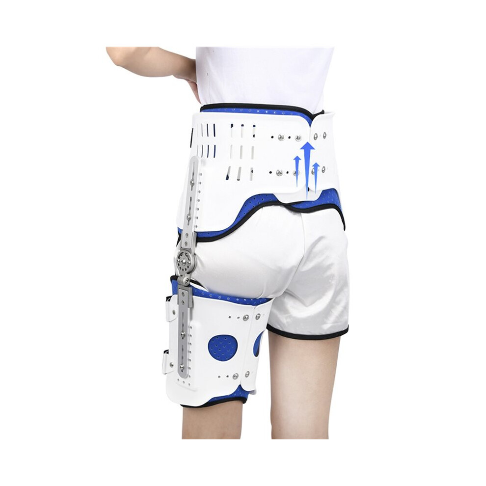Adjustable Hip Joint Fixation Brace Orthopedic Bracket for Hip Thigh Femoral Fracture Limb Paralysis Rehabilitation
