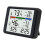 Digital Thermometer-Hygrometer, Indoor Wall Thermometer with Backlight, Digital Alarm Clock, Date Display 1