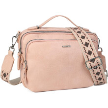 (Pink, -) Sacs Bandoulière Femme, Tendance Portefeuille Épaule pour Femmes