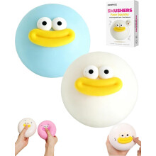 (B+w, 1 set) Smushers cara squishy blando exprimir alivio escritorio accesorio lento sensorial caras intercambiables ansiedad regalo