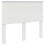 VidaXL vidaXL Headboard with Headboard White 120 cm Engineered wood 2