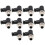 10PCS para Conjunto de Conector de Sensor de 5 Pines, Enchufe Macho Impermeable para Uso Industrial 5P L Macho (PG7) 1