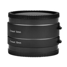 Anneau D'Adaptateur Macro à Mise au Point Automatique pour Objectifs pour FE/E-Mount Anneau D'Adaptateur de Gros Plan avec Contacts Électroniques