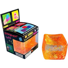 (Needoh F, -) Cubo squishy bonito estrés adultos lento fidget sensorial ansiedad alta densidad hielo exprimir cubos