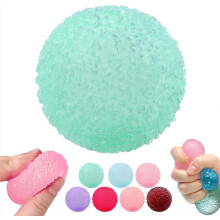 (Green, 1pcs) Bolitas antiestrés 6cm mini gominola estilo gel memoria adultos sensorial fidget ansiedad alivio