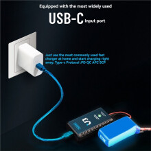 ToolkitRC U3 Battery Charger 2-3S LiPo 2A 25W Balance Port Direct Charge for RTR RTF RC FPV Drone Car Airplane