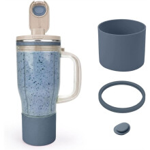 Accessories for Blendboss DB351BL Blender Cup with Silicone Tumbler Boot & Spill Stopper & Sealing Ring