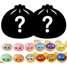 (2pcs, One Size) Mini knedlíkový mačkací mystery box, třpytivé mačkací odreagování těsto knedlíky protistresový míček