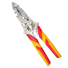 Foldable Wire Stripper,Multifunctional Foldable Wire Stripper Electrical Pliers,for Cutting Pulling Wires Cable Scissors