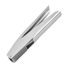 Stainless Steel Garlic Press, Garlic Crusher Garlic Mincer Tool- Leak-Proof, Easy to Clean
