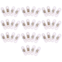 40 Pcs Door Window Cabinet Single Sliding Metal Roller Wheel 8mm Dmr.