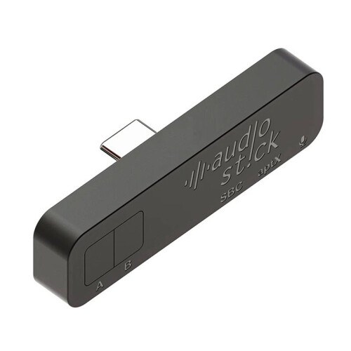 AudioStick  5.0 Compatible Wireless Audio Transmitter APTX LL Adapter for PS5 for PS4 for  for 1