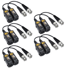 8MP HD Video Balun for - High-Resolution BNC Transmission for AHD/CVI/TVI/CVBS Cameras