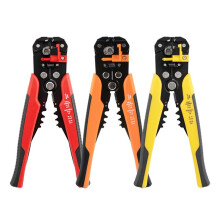 Outil Multifonction 3 en 1: Pince à Dénuder Automatique pour Câbles AWG 24-10, Coupe-Câbles et Sertissage