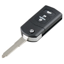 2X Car  Remote Key 3 Buttons 80-Bit 63 Chip Car Key Fob Fit for  2 3 5 6 RX8 MX5 433Mhz