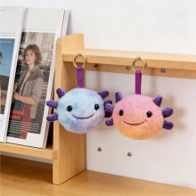 Axolotl Toy,Axolotl Stuffed Animal,10cm Stuffed Axolotls Plush,Birthday Gift for Boys and Girls Gift Plush Toy Hanger E